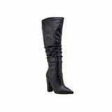 SANDALIAS Black Slouchy Boots STYLETTO