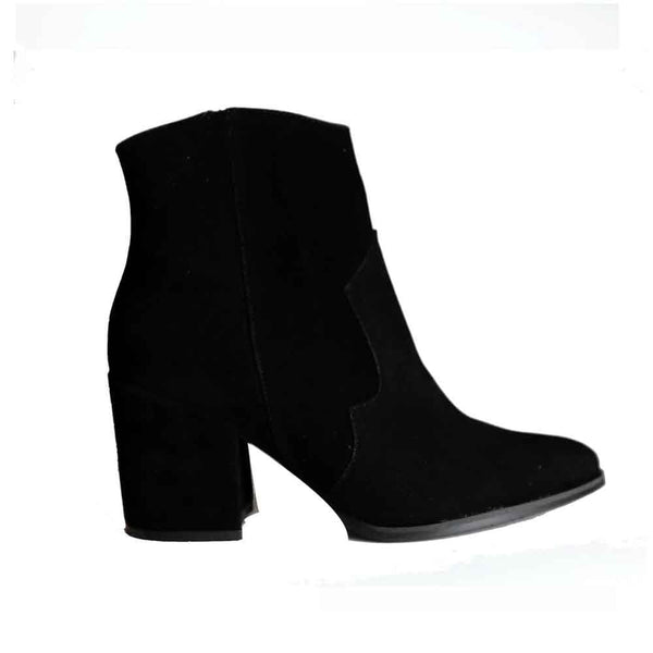 BOTINES Cowgirl black bootie STYLETTO